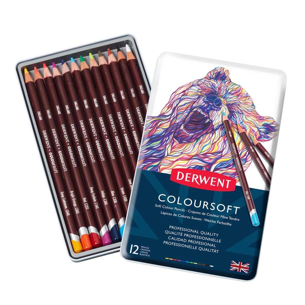 Derwent Inktense Pencil 72-Color Tin Set 