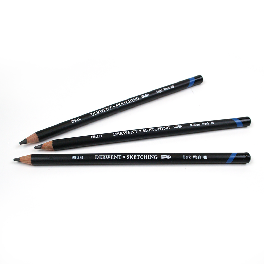 Derwent Water-Soluble Sketching Pencils – Rileystreet Art Supply
