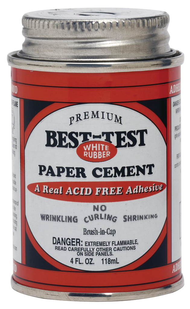 Best-Test Rubber Cement – Rileystreet Art Supply