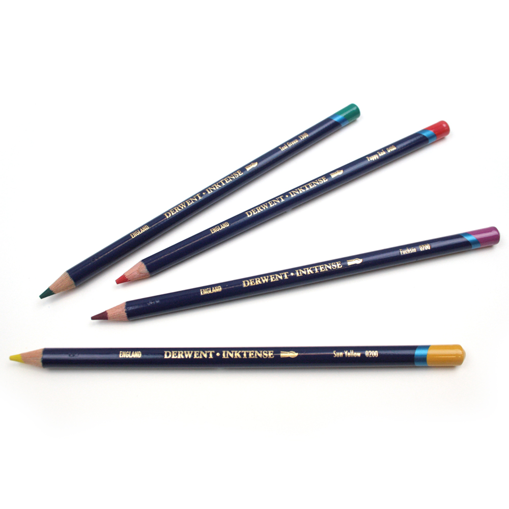 Derwent : Inktense Pencil : Iron Blue