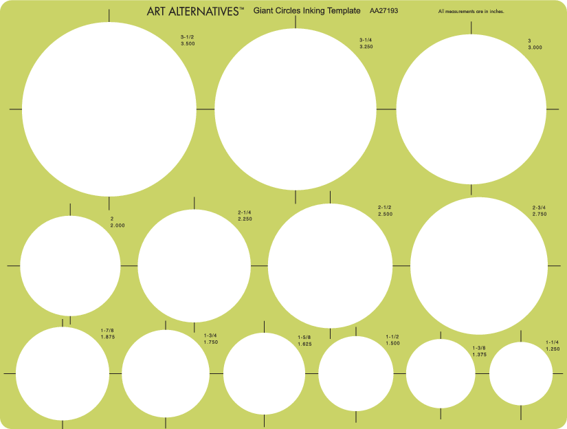 Small & Large Circle Template by Artist's Loft™