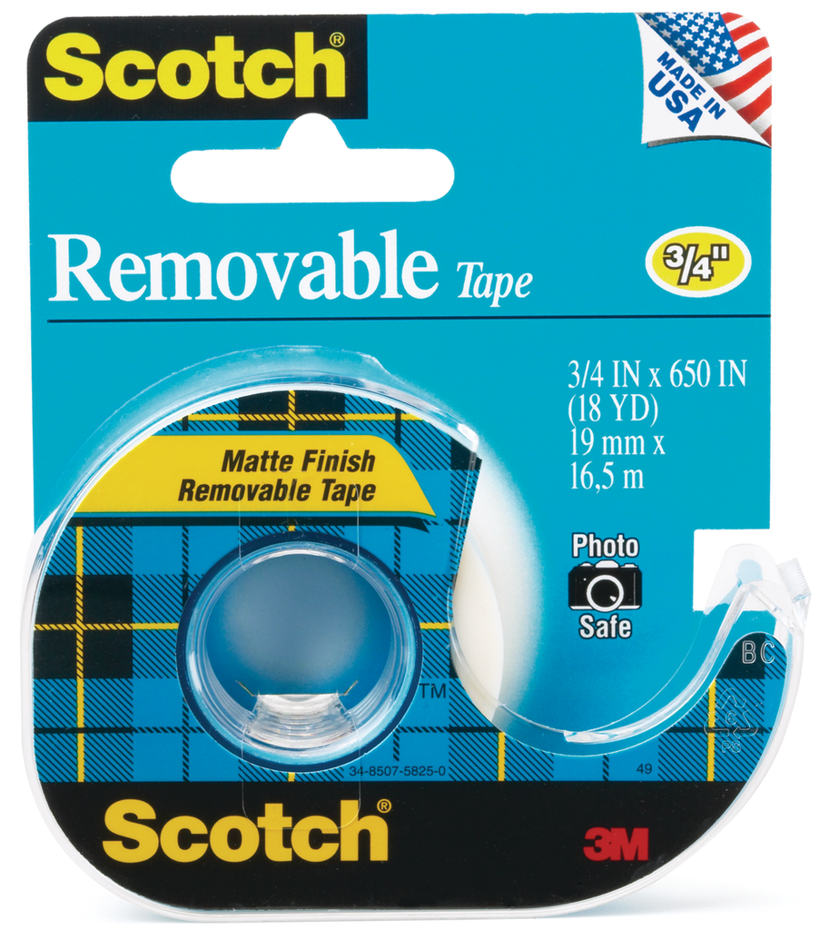 Scotch 244 Removable Tape – Rileystreet Art Supply