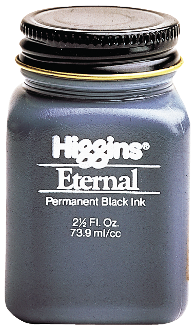 Higgins Eternal Waterproof Ink - 2.5oz Bottle – Rileystreet Art Supply