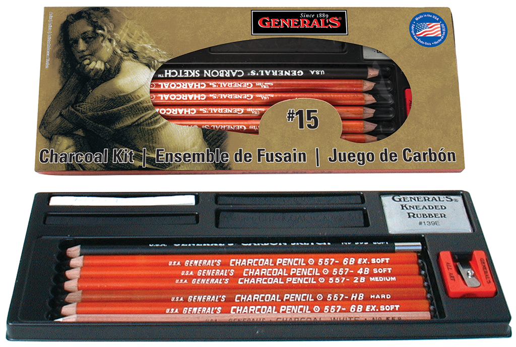 General's Charcoal Drawing Kit #15