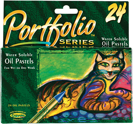 Portfolio Water Soluble Oil Pastels, 12 Colors - Artist