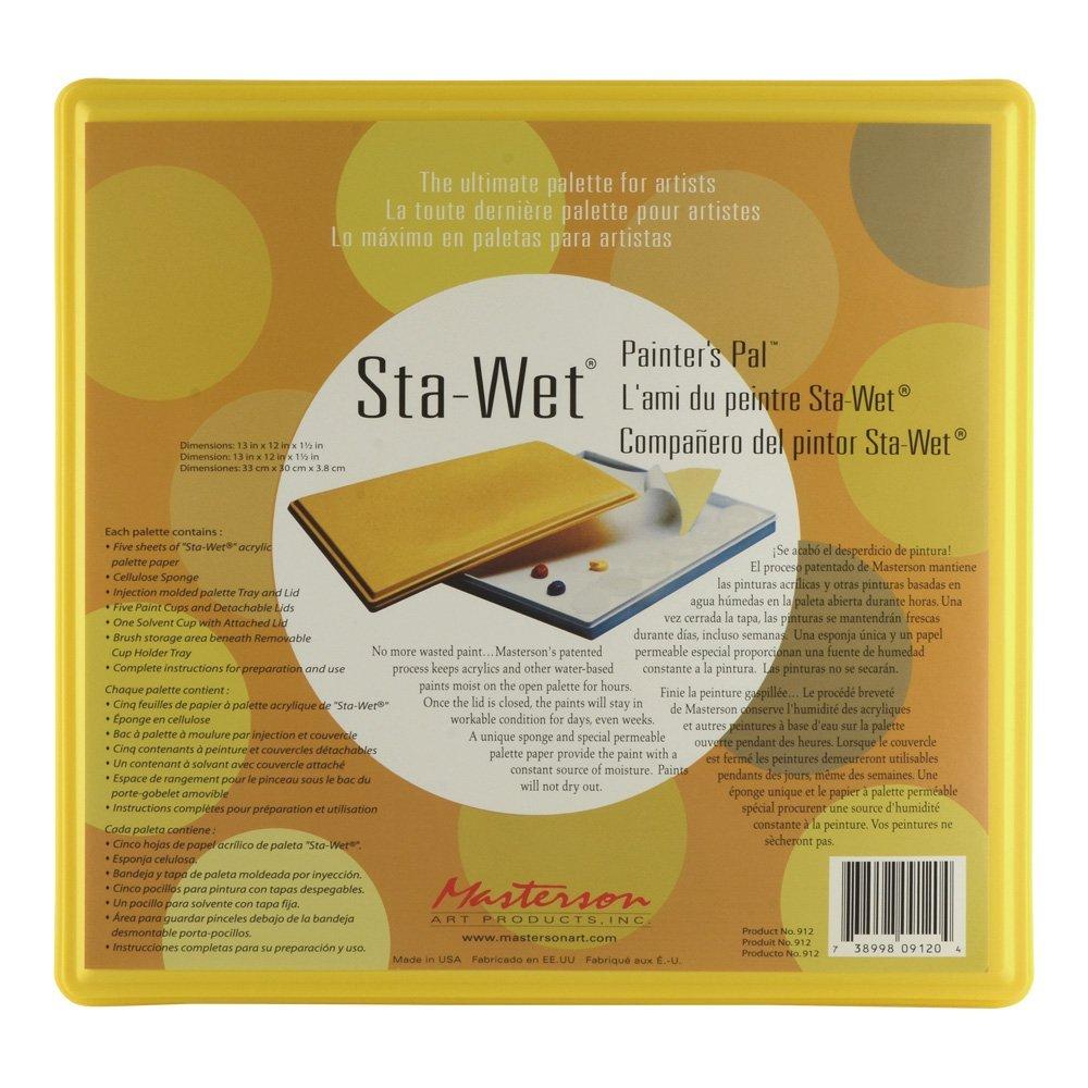 Sta-Wet Painter's Pal Palette (Masterson) – Alabama Art Supply