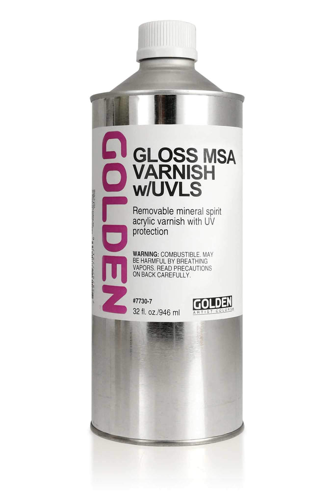 Golden MSA Varnish Gloss Rileystreet Art Supply