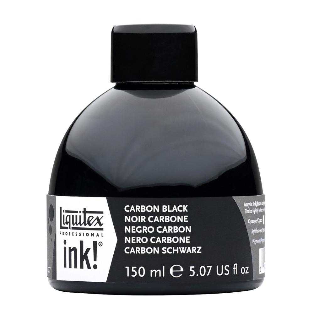 Liquitex Professional Acrylic Ink 150ml Carbon Black – Rileystreet