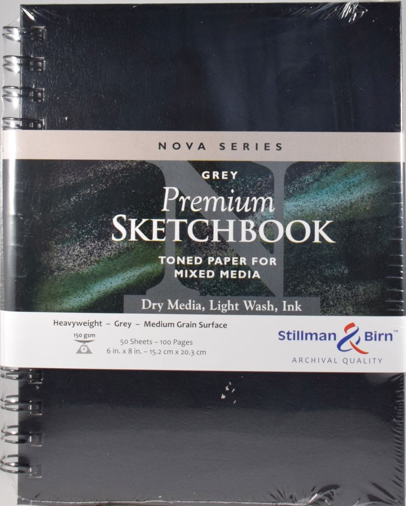 Zeta Series Sketchbook Wirebound 9x12