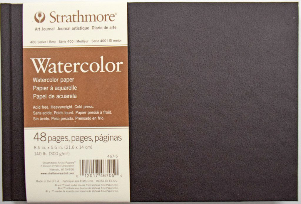 Hardcover Watercolour Journal - Cold Pressed