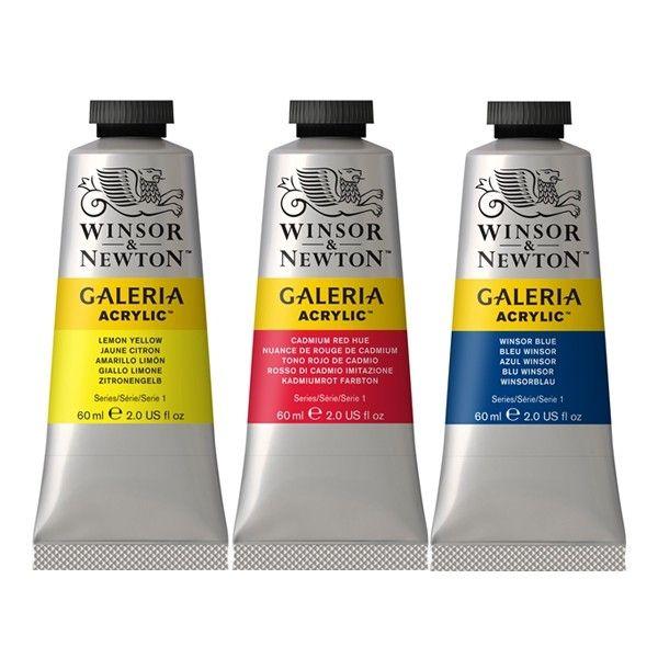 Winsor & Newton Galeria Acrylic Paint 60ml - 60 Colours Available