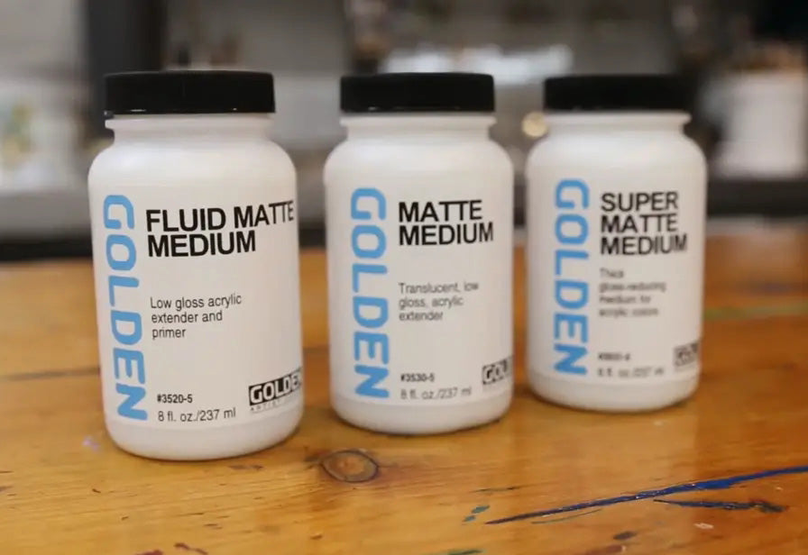 Fluid Acrylic Mediums
