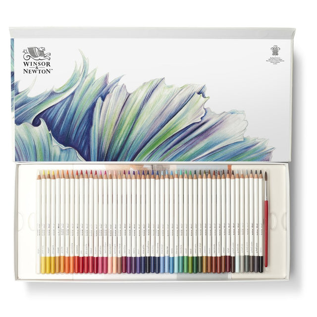 Winsor & Newton Studio Collection 50pc Watercolour Pencil Set