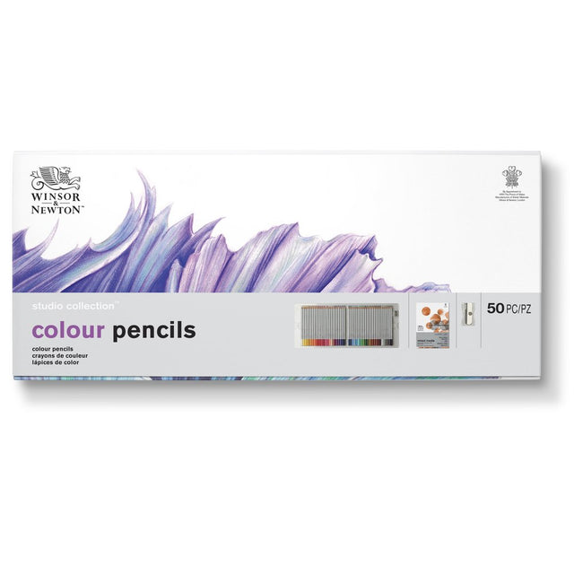 Winsor & Newton Studio Collection 50pc Pencil Set