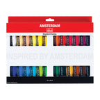 Amsterdam Acrylic Paint Sets, 24-Color Set