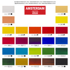 Amsterdam Acrylic Paint Sets, 24-Color Set