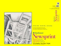 Strathmore 300 Series Smooth Newsprint Pad - 18x24in