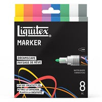 Liquitex Paint Marker Sets - 8X2mm Set 2 Dreamscape