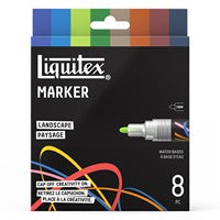Liquitex Paint Marker Sets - 8X2mm Set 5 Landscape