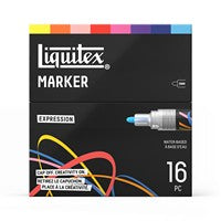 Liquitex Paint Marker Sets - 16X2mm Set Expression