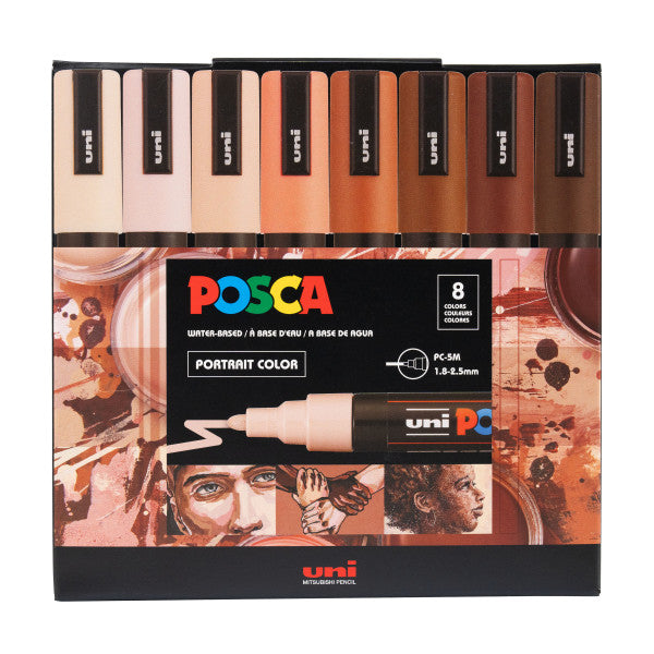 POSCA Paint Marker  Portrait Set of 8