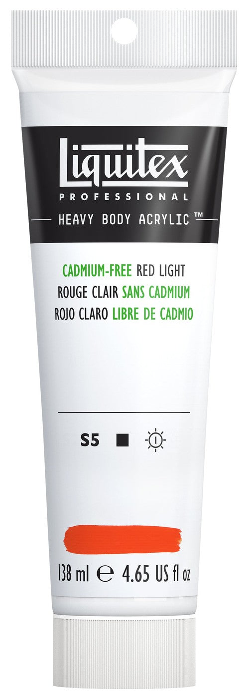Liquitex Heavy Body 4.65oz Cadmium Free Red Light