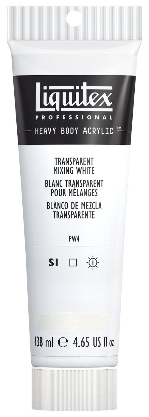 Liquitex Heavy Body 4.65oz Transparent Mixing White