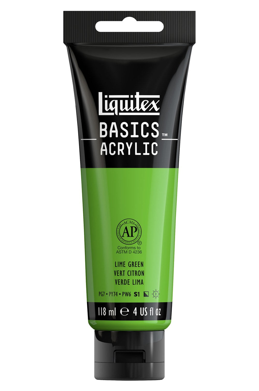 Liquitex Basics Acrylic 4oz Lime Green