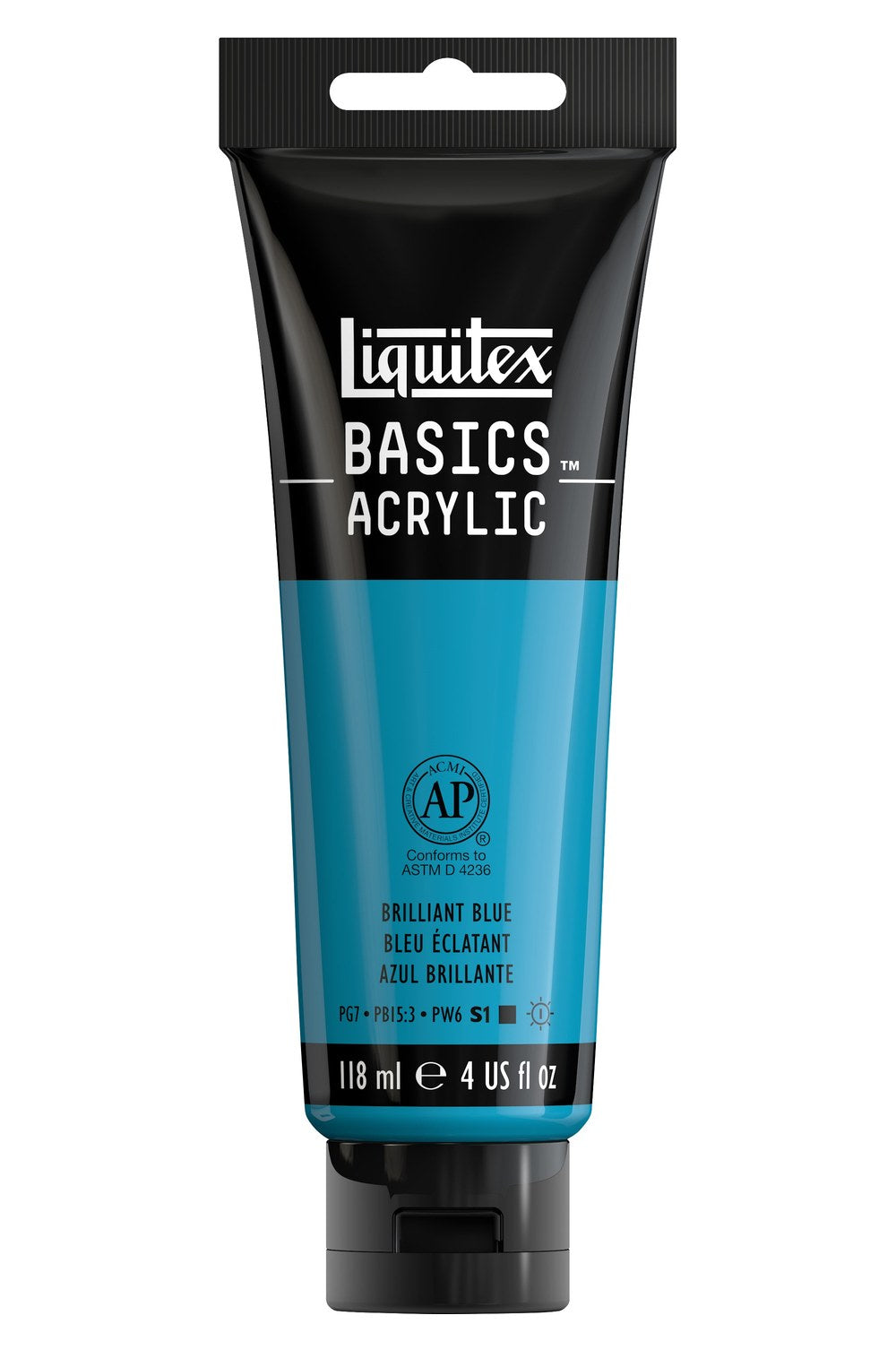 Liquitex Basics Acrylic 4oz Brilliant Blue