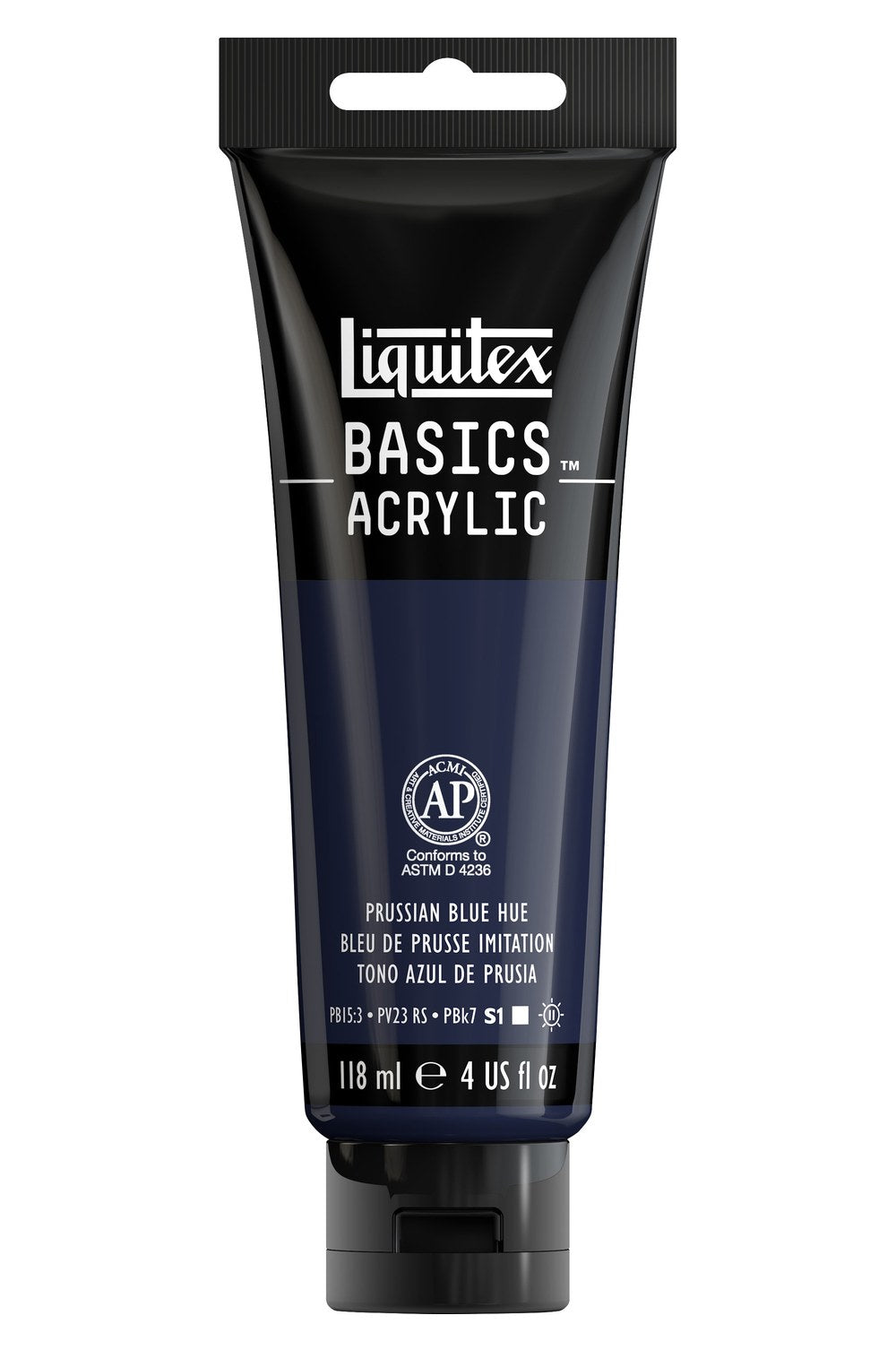 Liquitex Basics Acrylic 4oz Prussian Blue Hue
