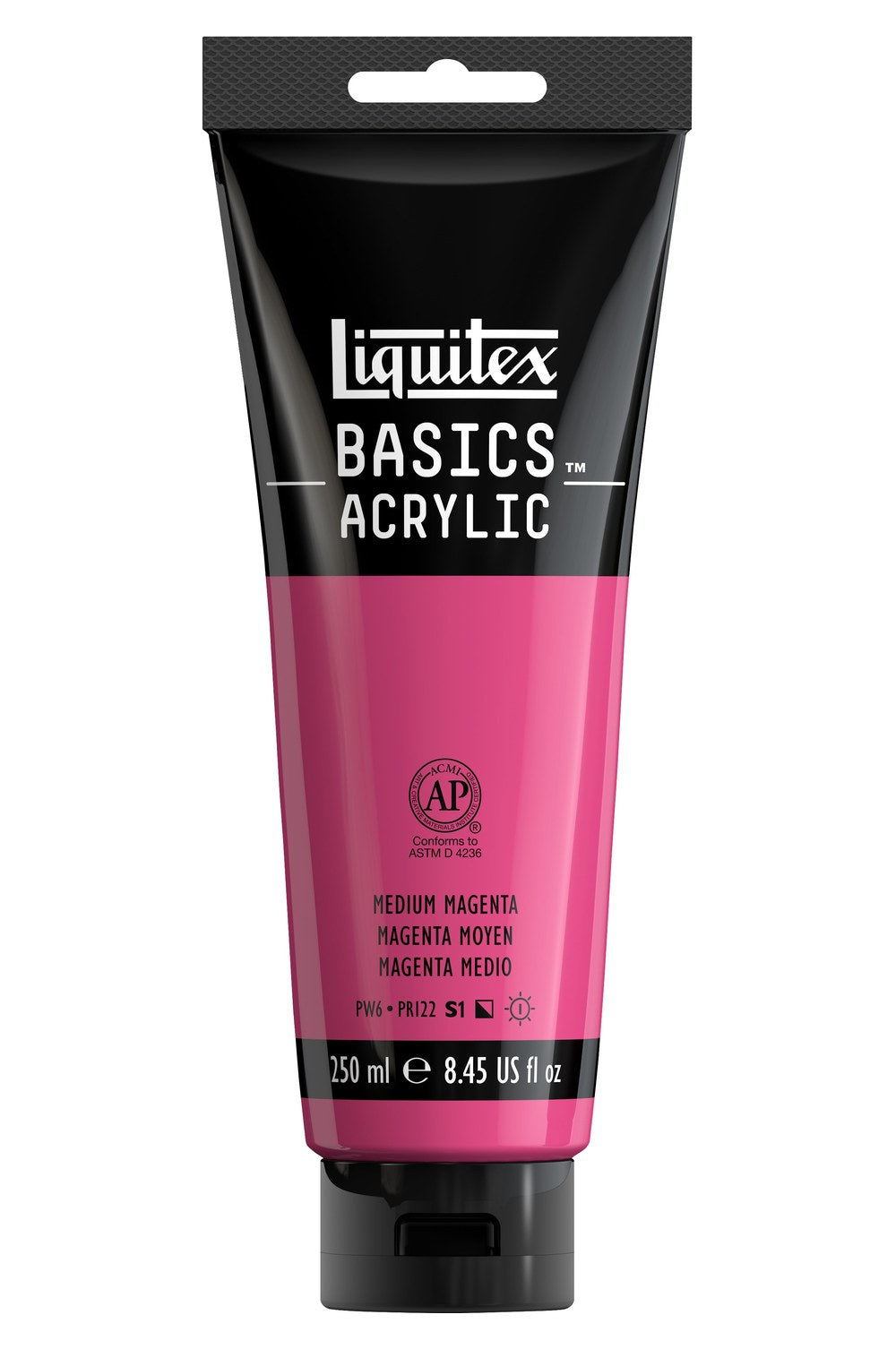 Liquitex Basics Acrylic 8.45oz Medium Magenta