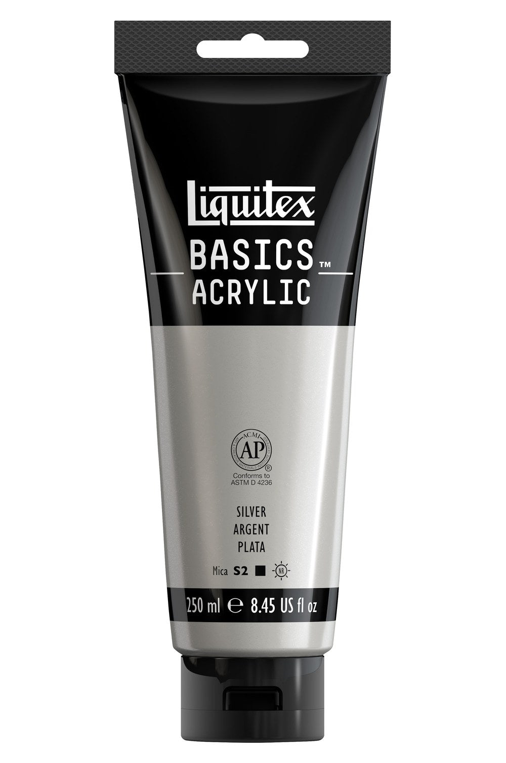 Liquitex Basics Acrylic 8.45oz Silver