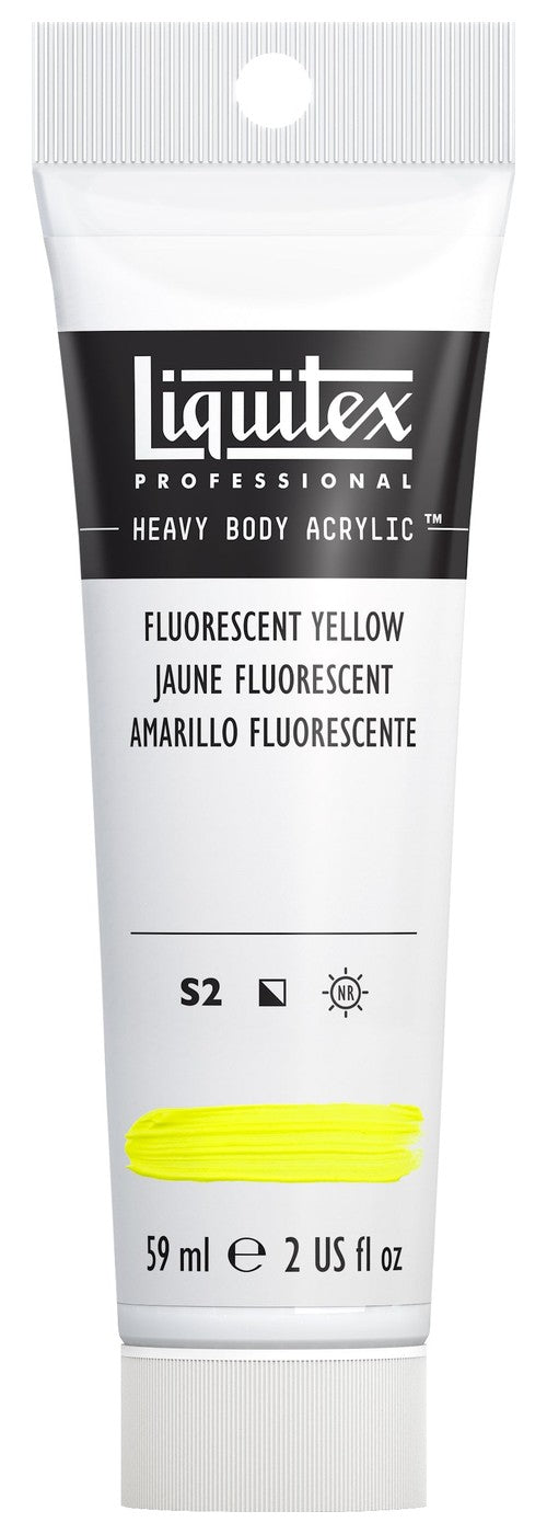 Liquitex Heavy Body 2oz Fluorescent Yellow