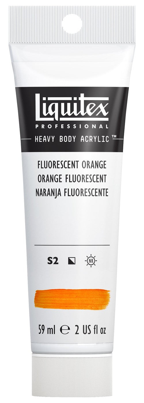 Liquitex Heavy Body 2oz Fluorescent Orange