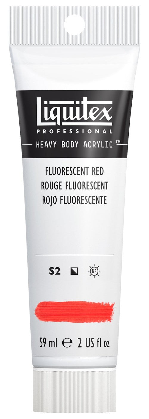 Liquitex Heavy Body 2oz Fluorescent Red