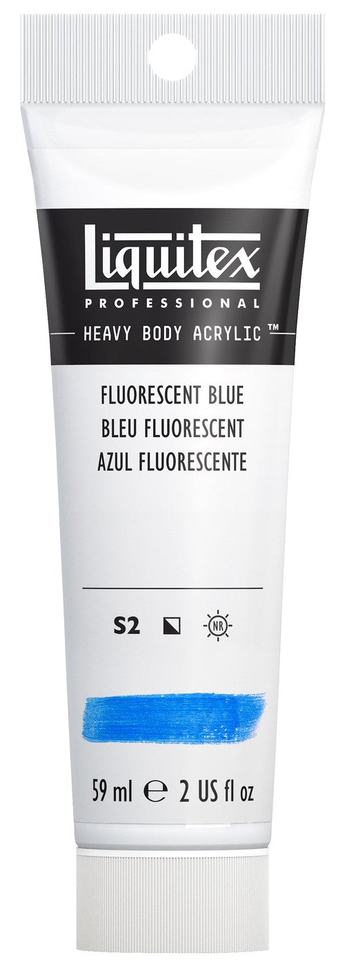 Liquitex Heavy Body 2oz Fluorescent Blue