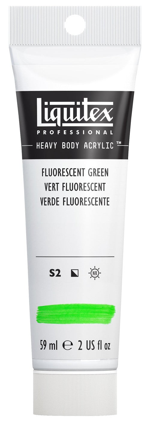 Liquitex Heavy Body 2oz Fluorescent Green