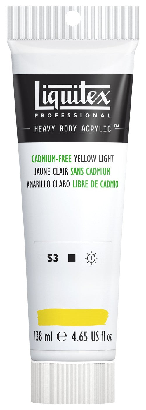 Liquitex Heavy Body 4.65oz Cadmium Free Yellow Light