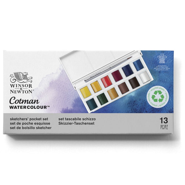Cotman Water Colours Sketchers Pocket Box