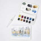 Cotman Water Colours Pocket Set w/ Water brush