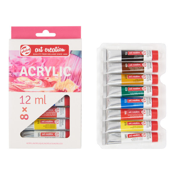 Talens Art Creation 8-Color Acrylic Set