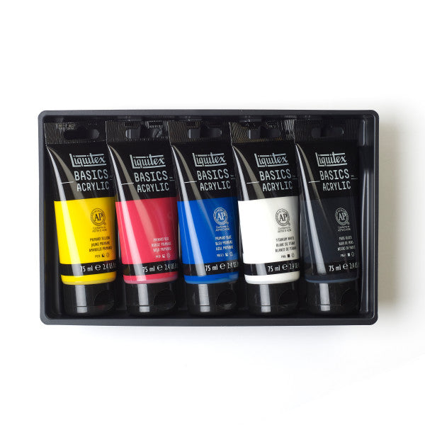 Liquitex BASICS Acrylic 5-Color Set
