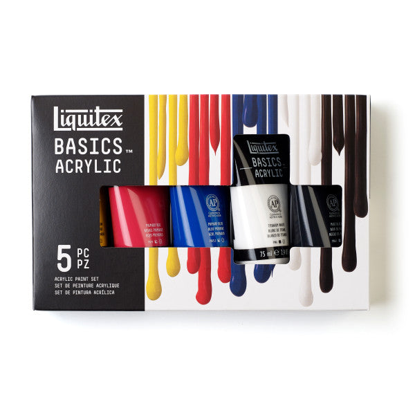 Liquitex BASICS Acrylic 5-Color Set