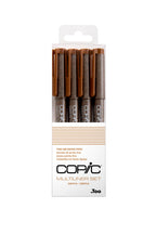 Copic Multiliner Sepia 4pc Set