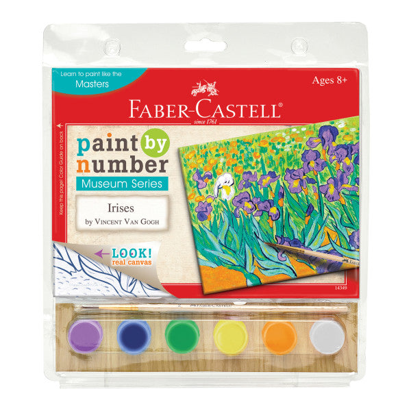 Faber-Castell Paint By Numbers Museum Series Kits, Irises