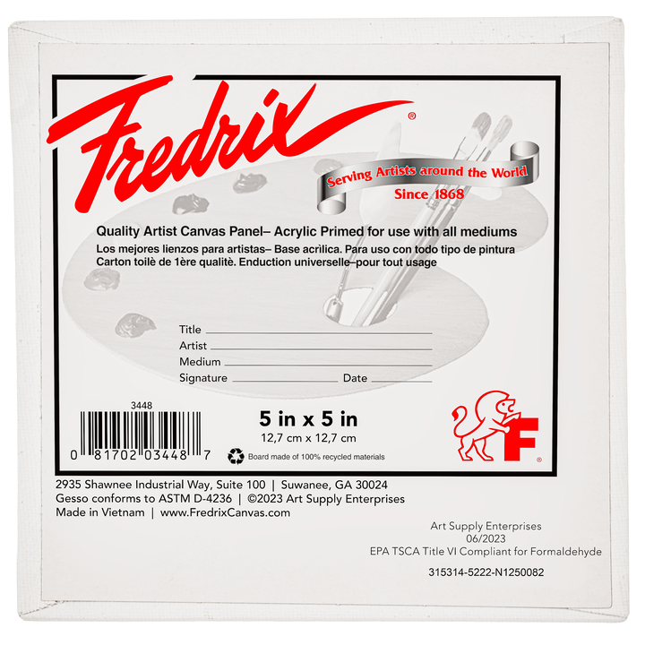 Fredrix Canvas Panels