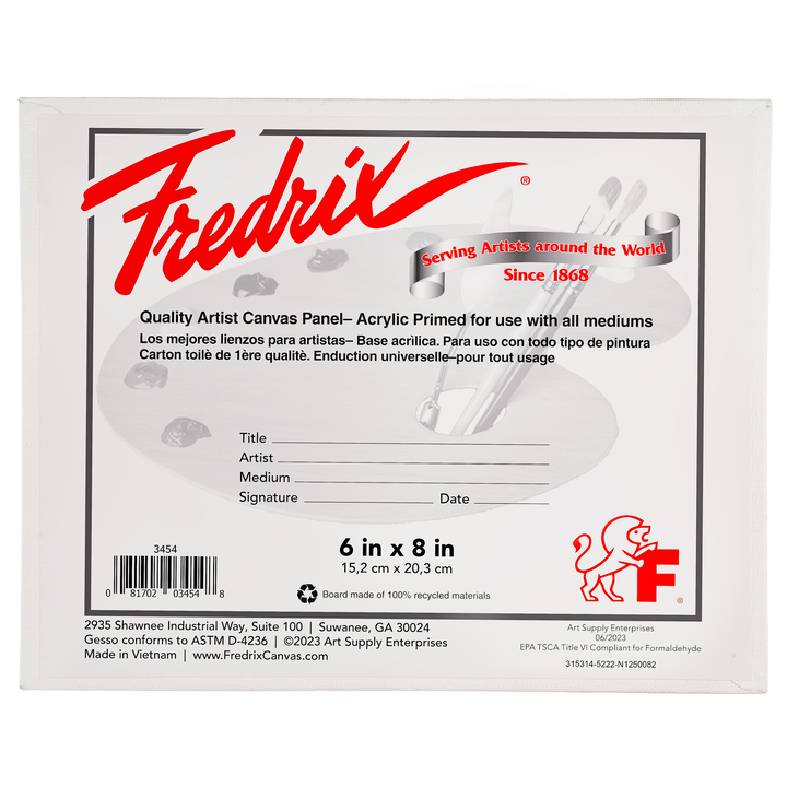 Fredrix Canvas Panels