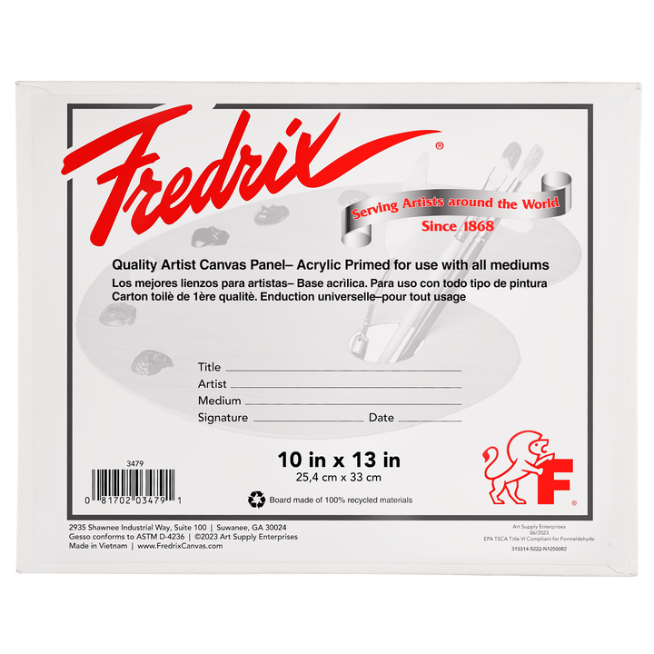 Fredrix Canvas Panels