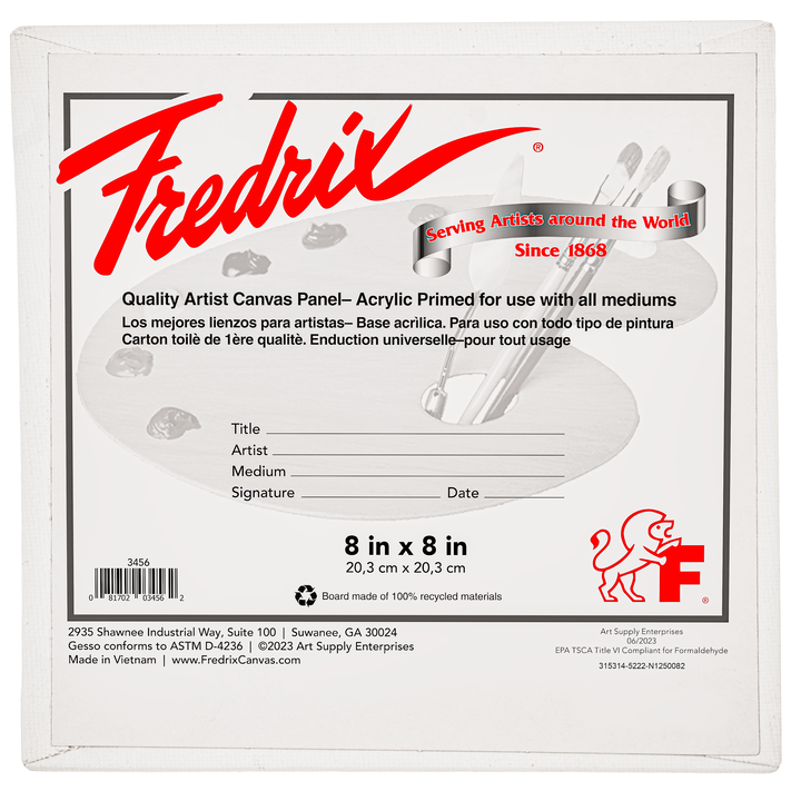 Fredrix Canvas Panels