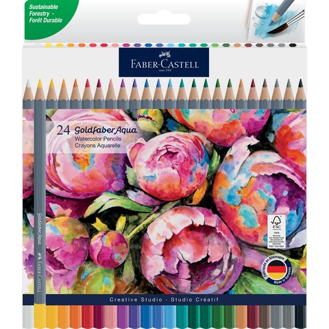 Goldfaber Aqua Watercolor Pencil Sets